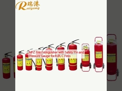 MFZ Fire Extinguisher with Safety Pin and Pressure Gauge forA\B\ C Fires